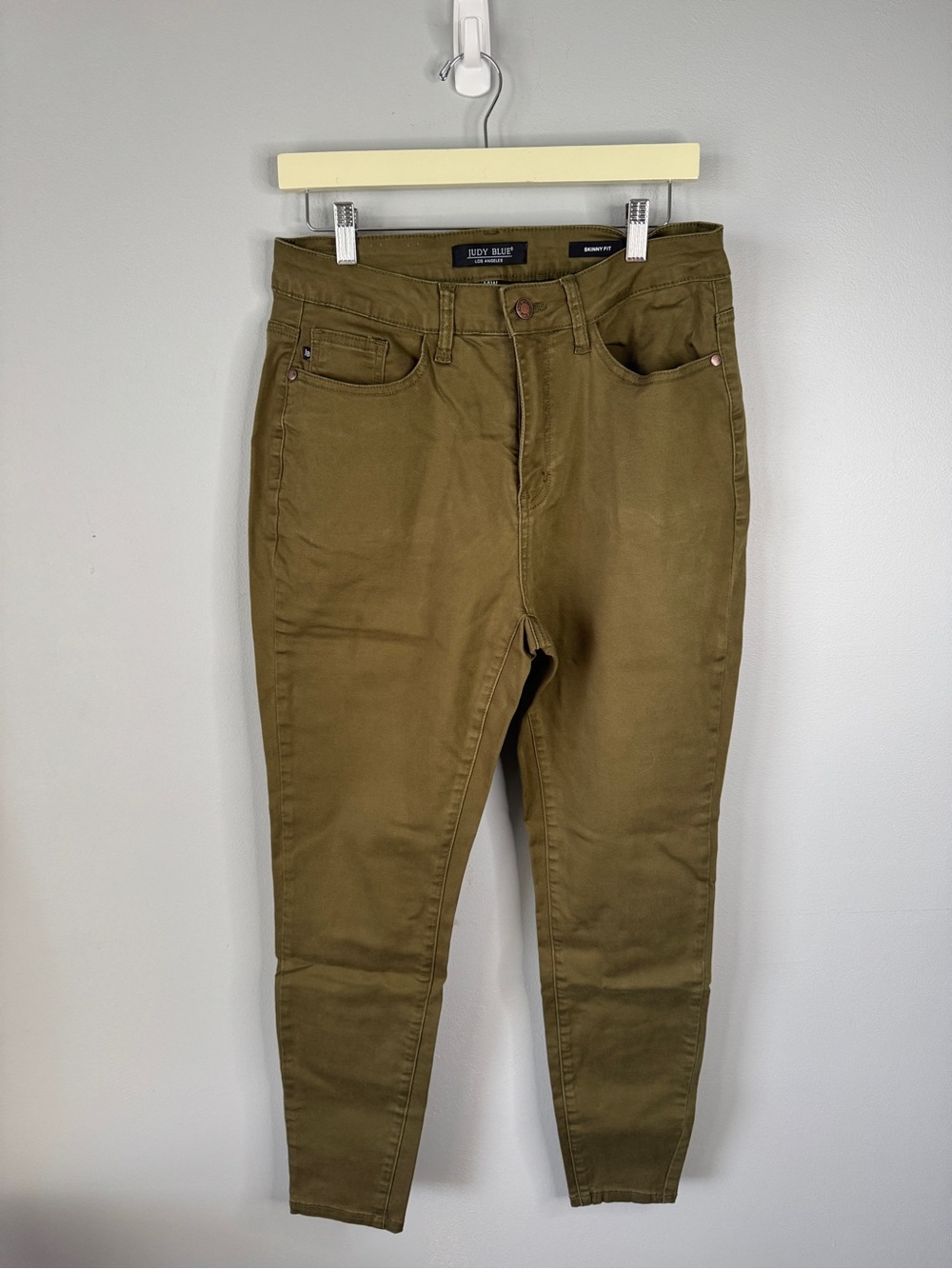Judy Blue Olive Green Skinny Jeans